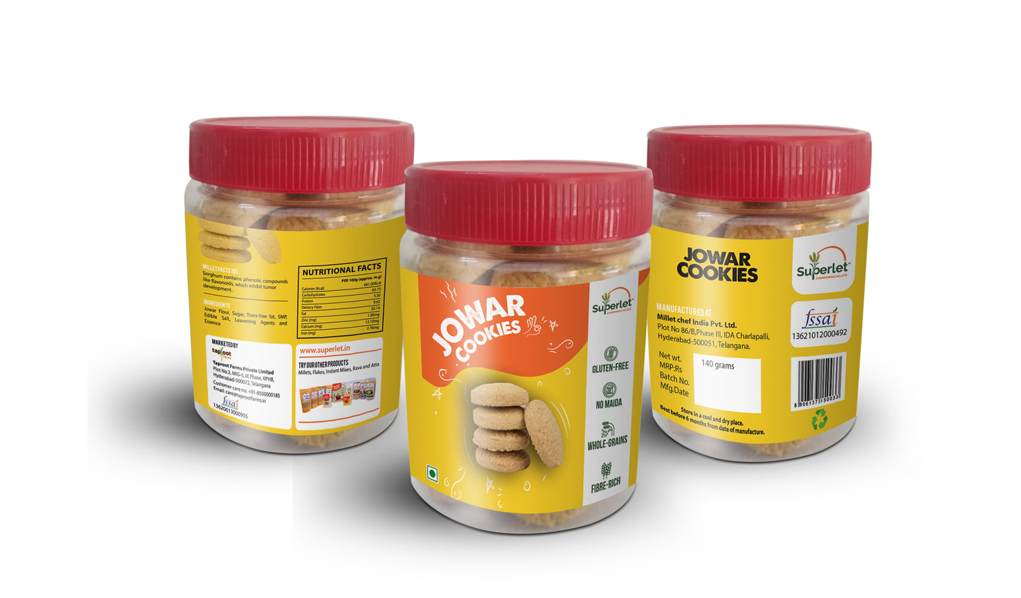 Jowar Cookies - 140g