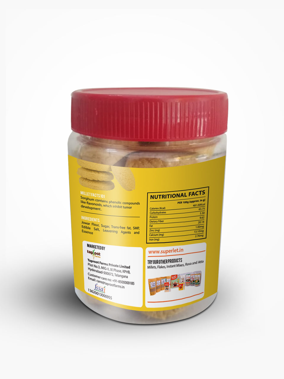 Jowar Cookies - 140g